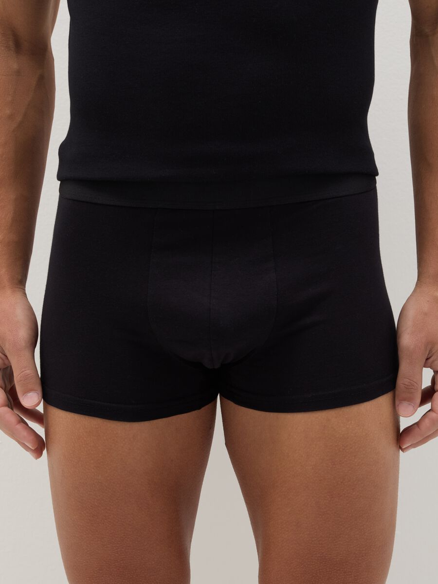 Three-pack boxer shorts in stretch organic cotton_1