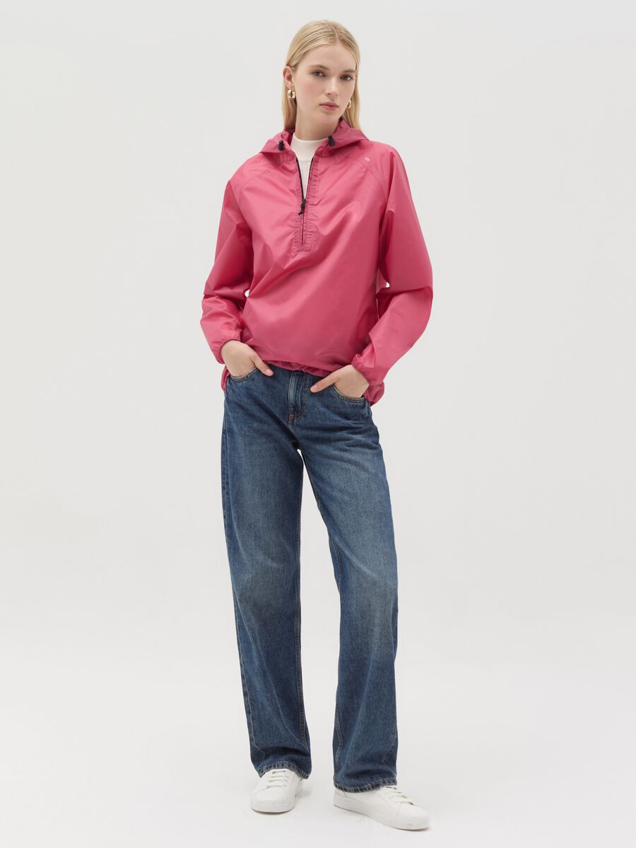 Half-zip waterproof jacket_1