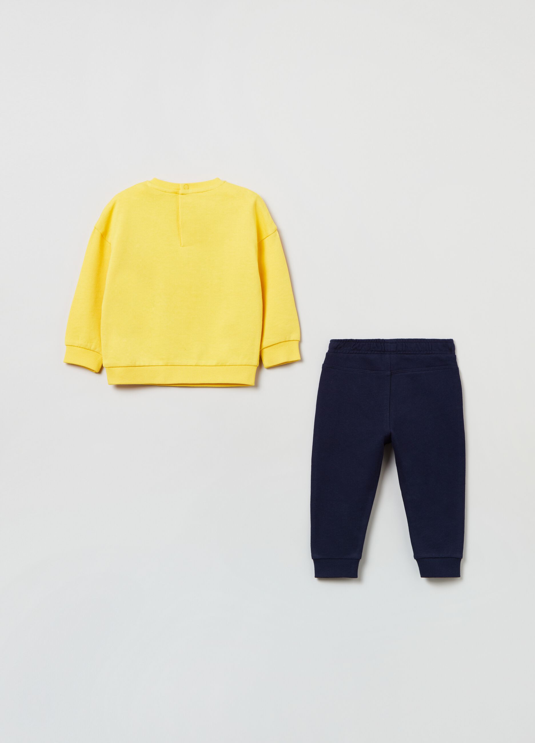 Jogging set in French Terry stampa robot_1