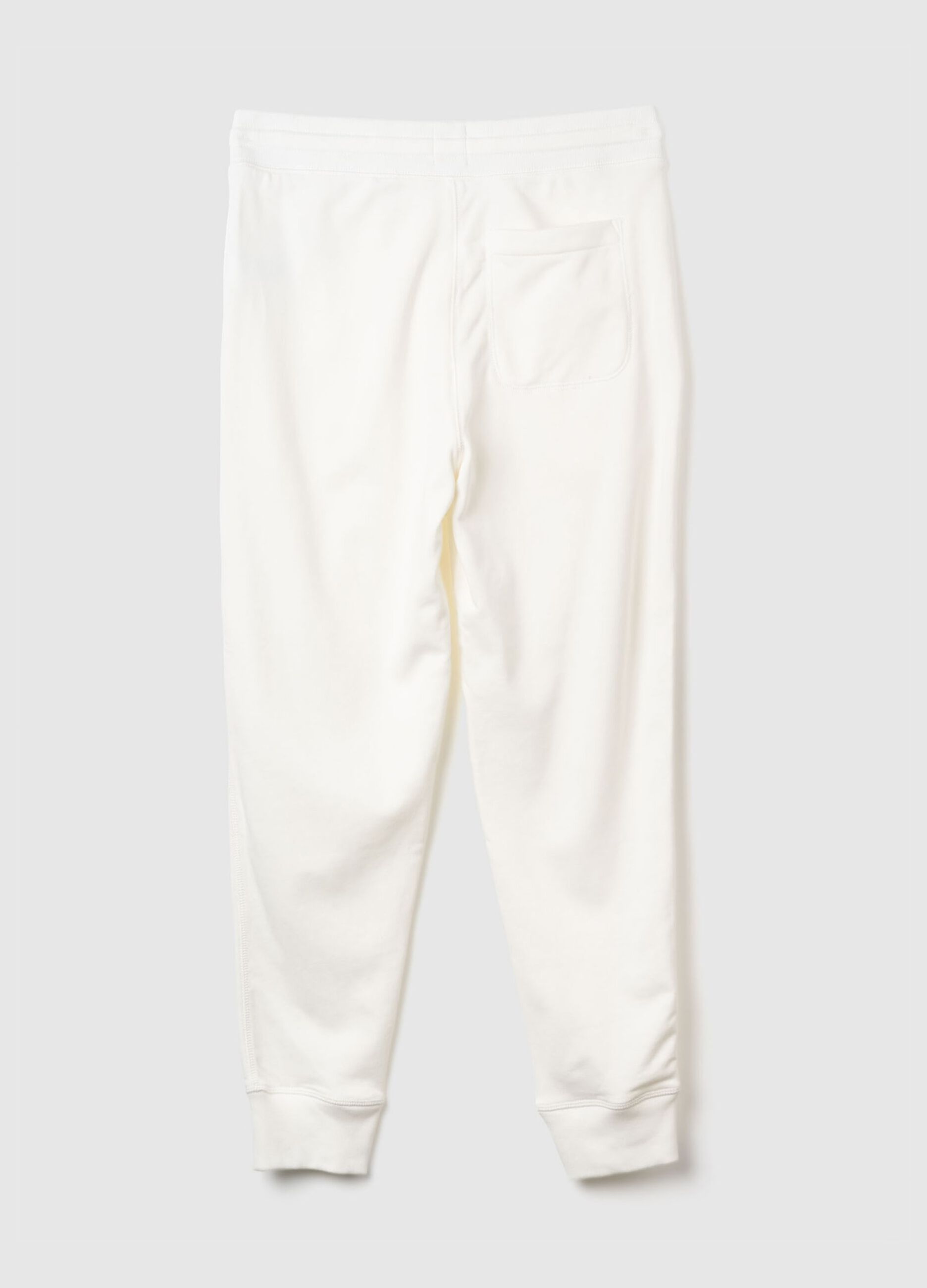 Joggers in French Terry con ricamo logo