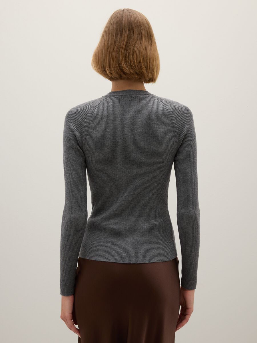 Maglione grigio fitted_2
