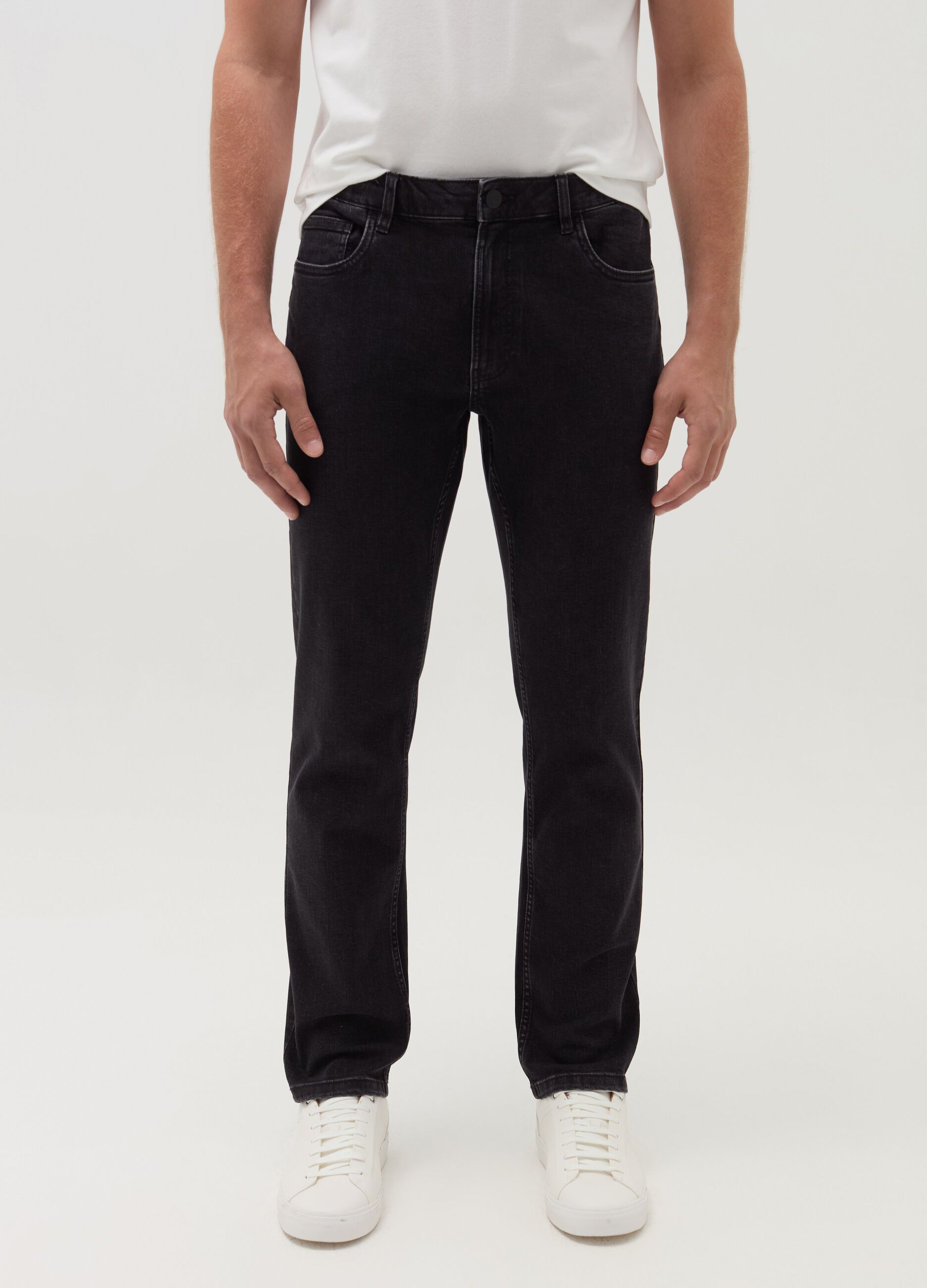 Jeans regular fit cinque tasche
