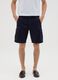 Men&rsquo;s blue regular fit Bermuda shorts in 100% cotton_1
