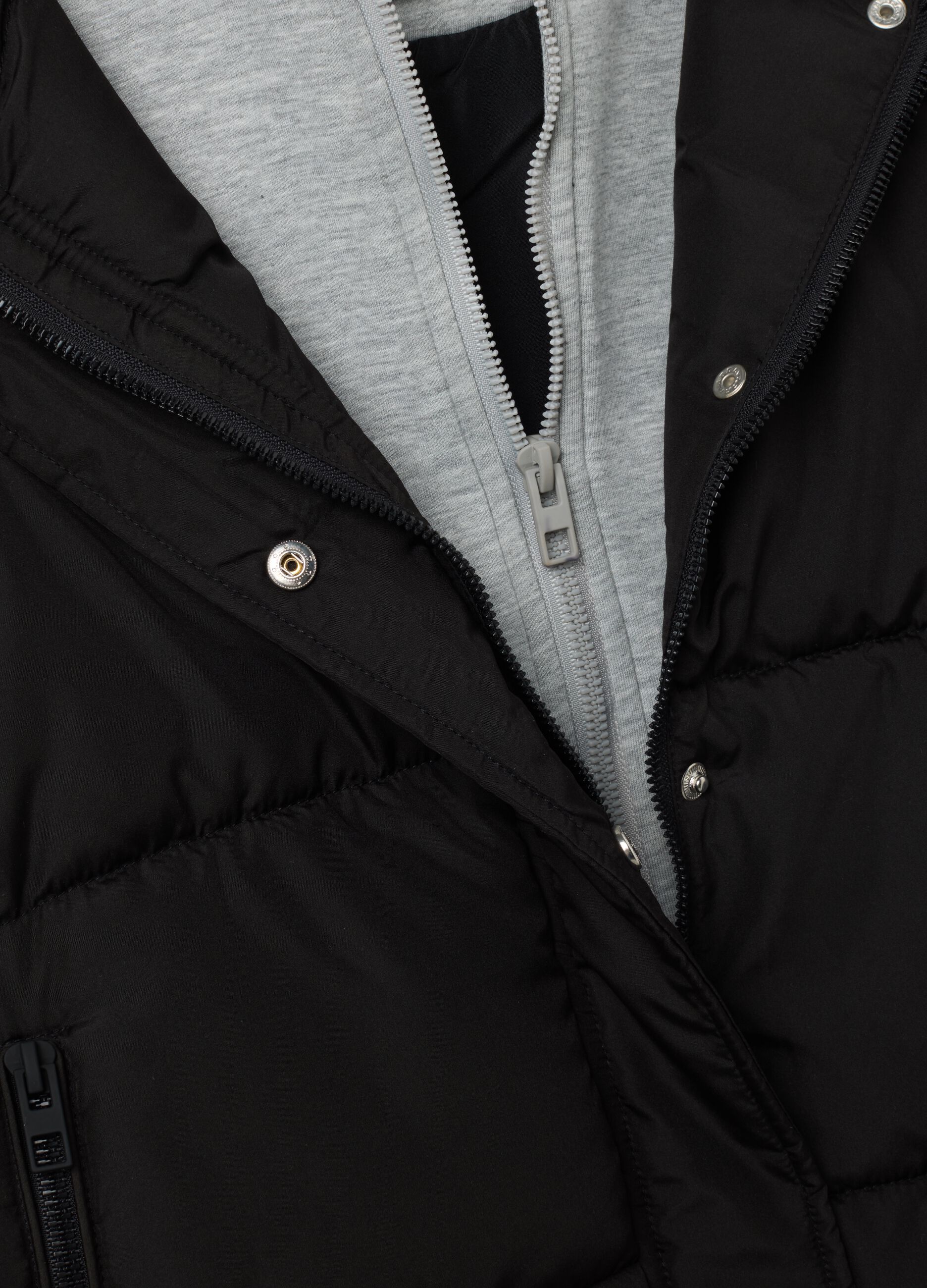 Black Fabric Waistcoat Regular Fit