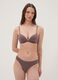Multipack of five multicolour Brazilian briefs in stretch cotton_0