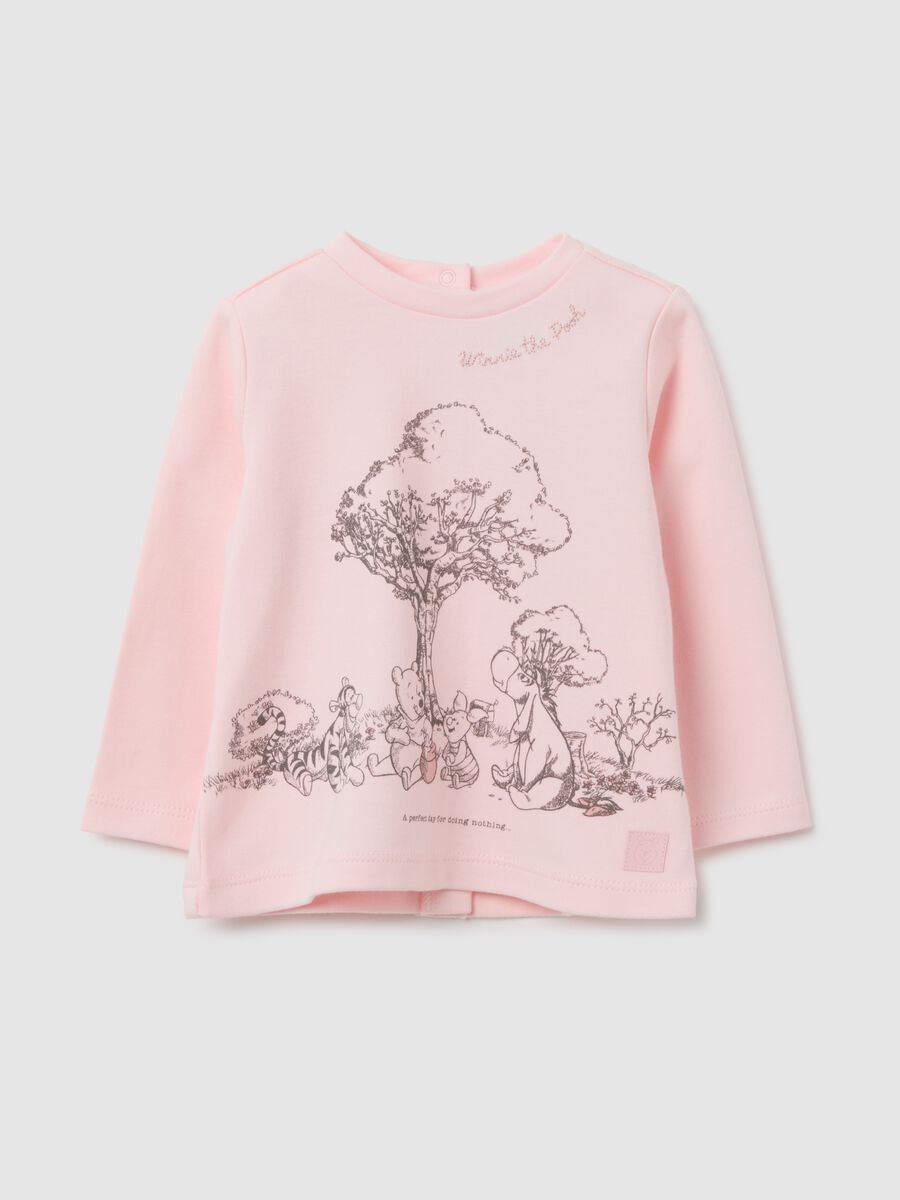 Baby Girl Pink Pure Cotton Regular Fit Shirt_0