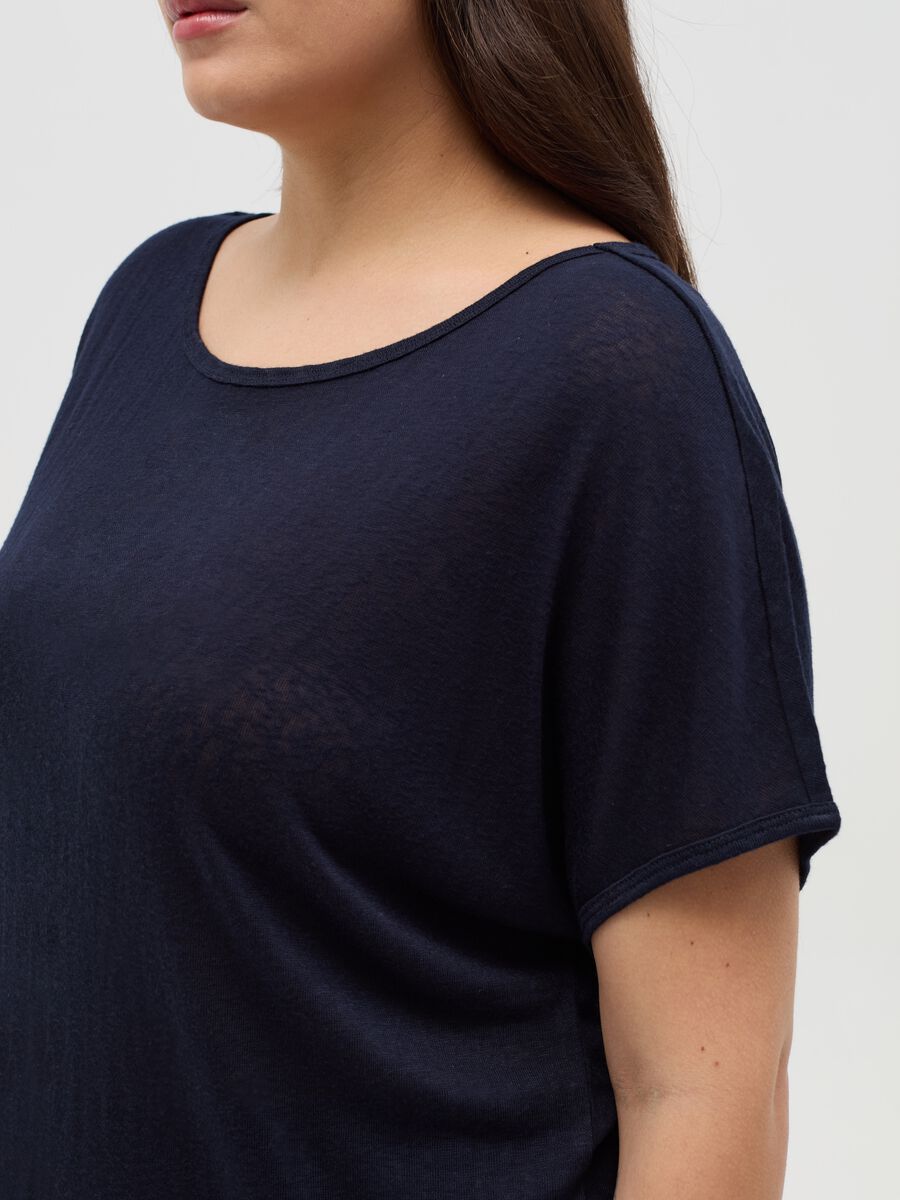 Curvy T-shirt in viscose blend_2