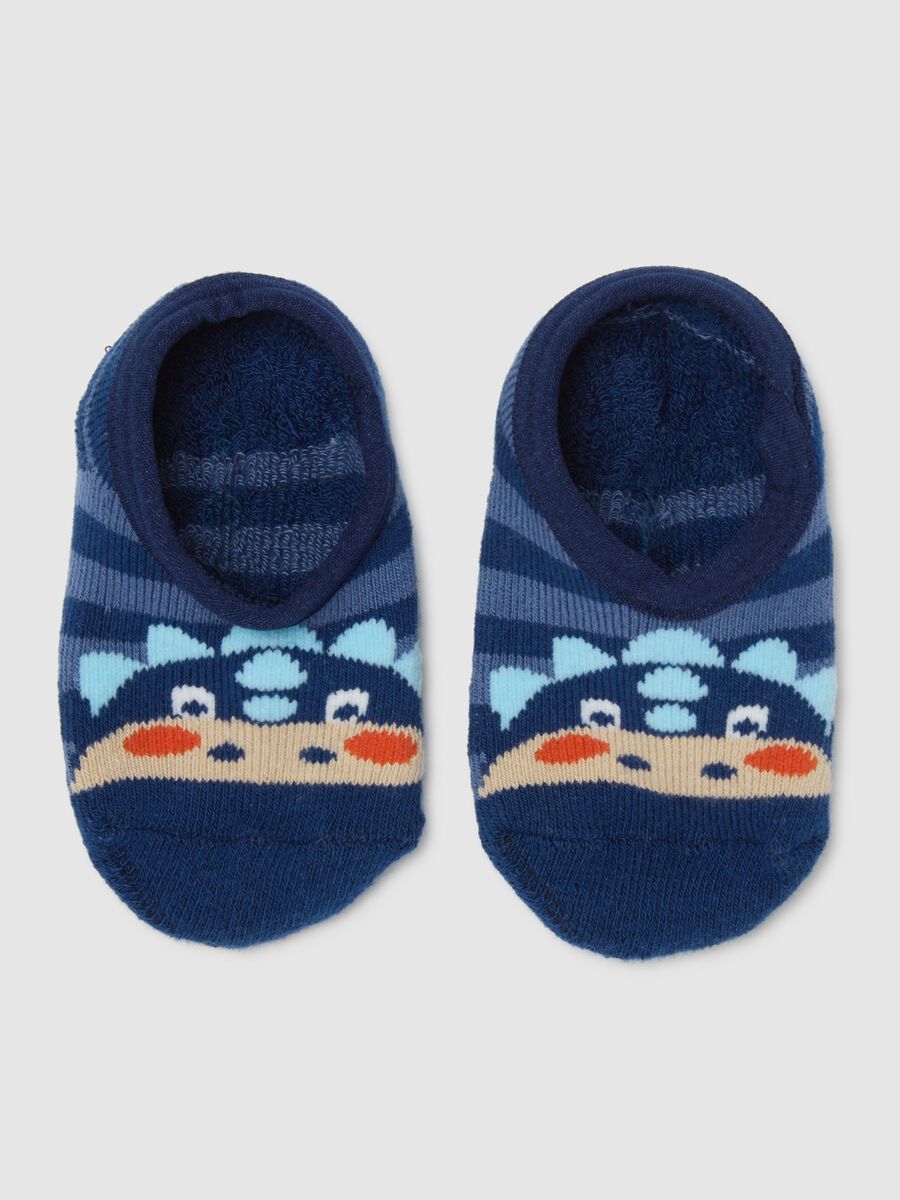 Calze da bambino in misto cotone multicolor antiscivolo_0