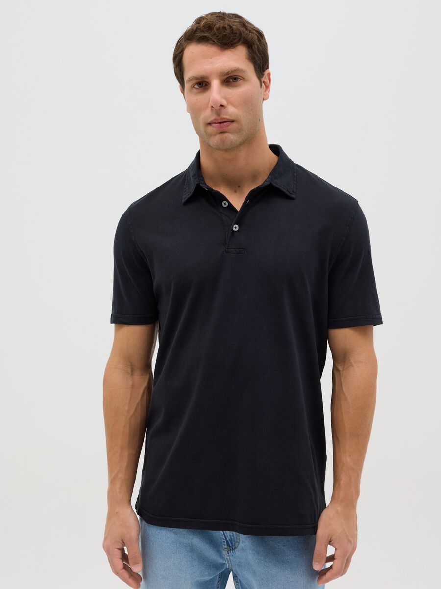 Regular-fit polo shirt in jersey_0