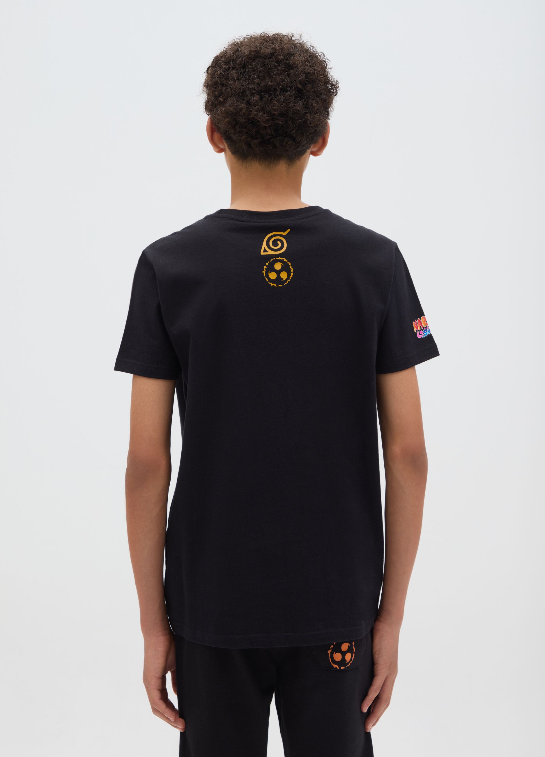 T-shirt in cotone con stampa Naruto