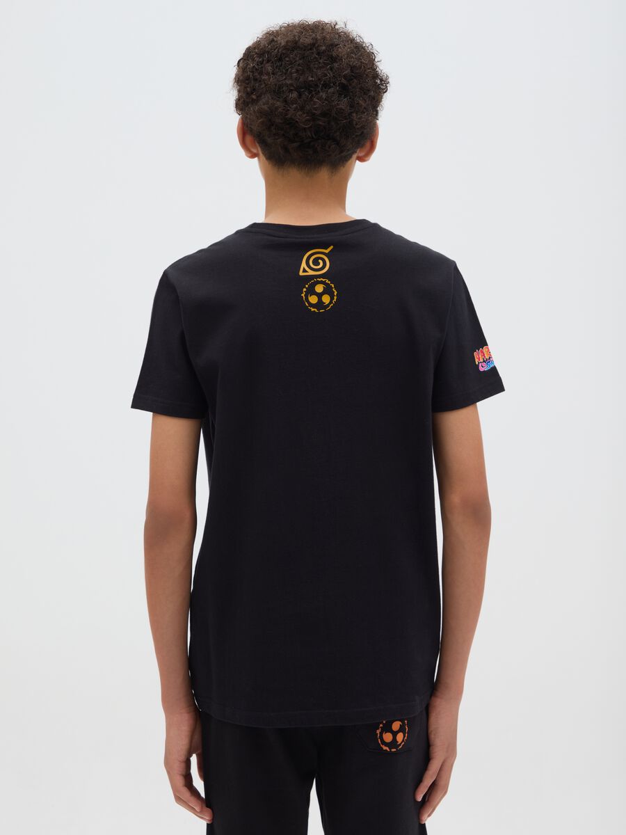 Cotton T-shirt with Naruto print_1