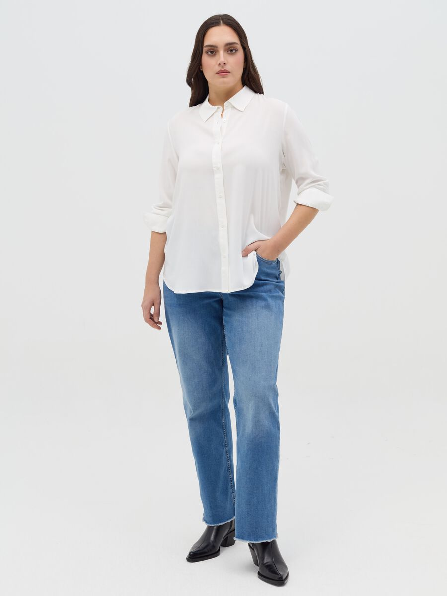 Curvy viscose shirt_1