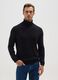 Black Turtle Neck Jumper_0