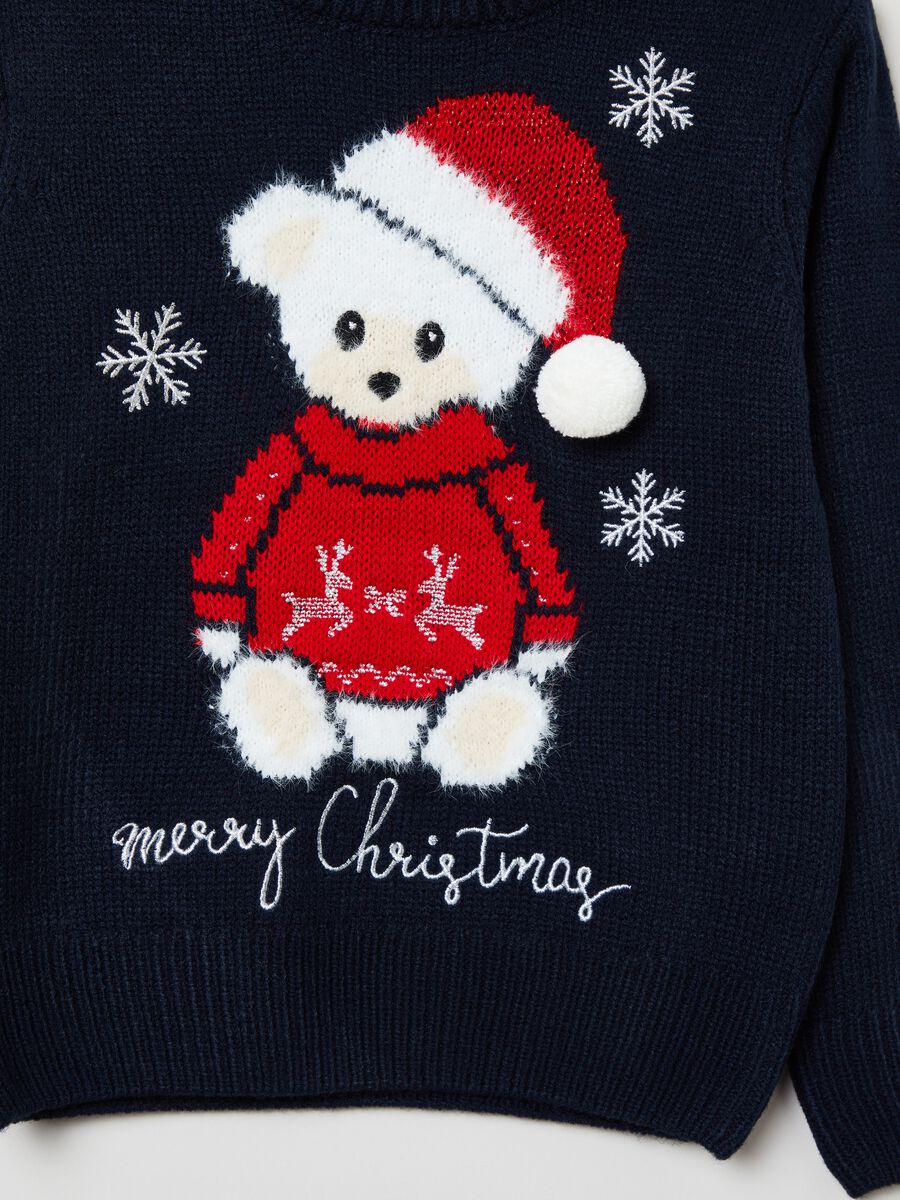 Christmas Jumper con disegno orsetto_2