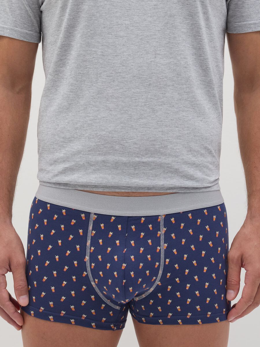 Boxer shorts with assorted prints_1