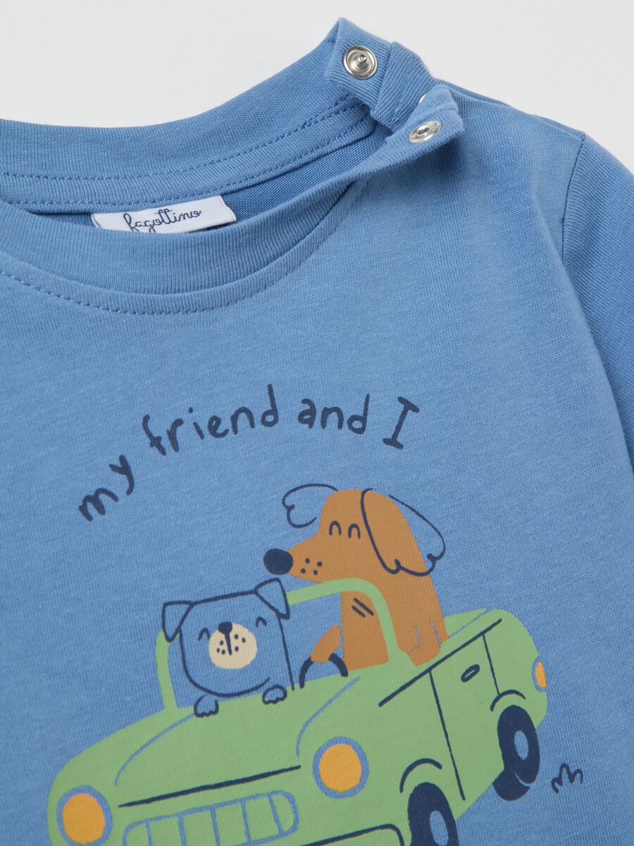 Cotton T-shirt with print_2