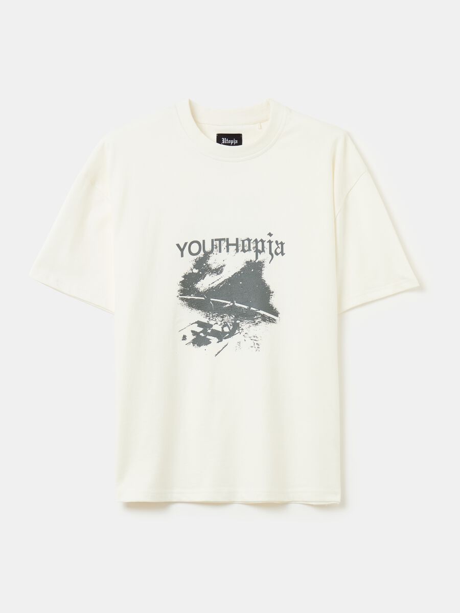 Graphic T-shirt Vintage White_2