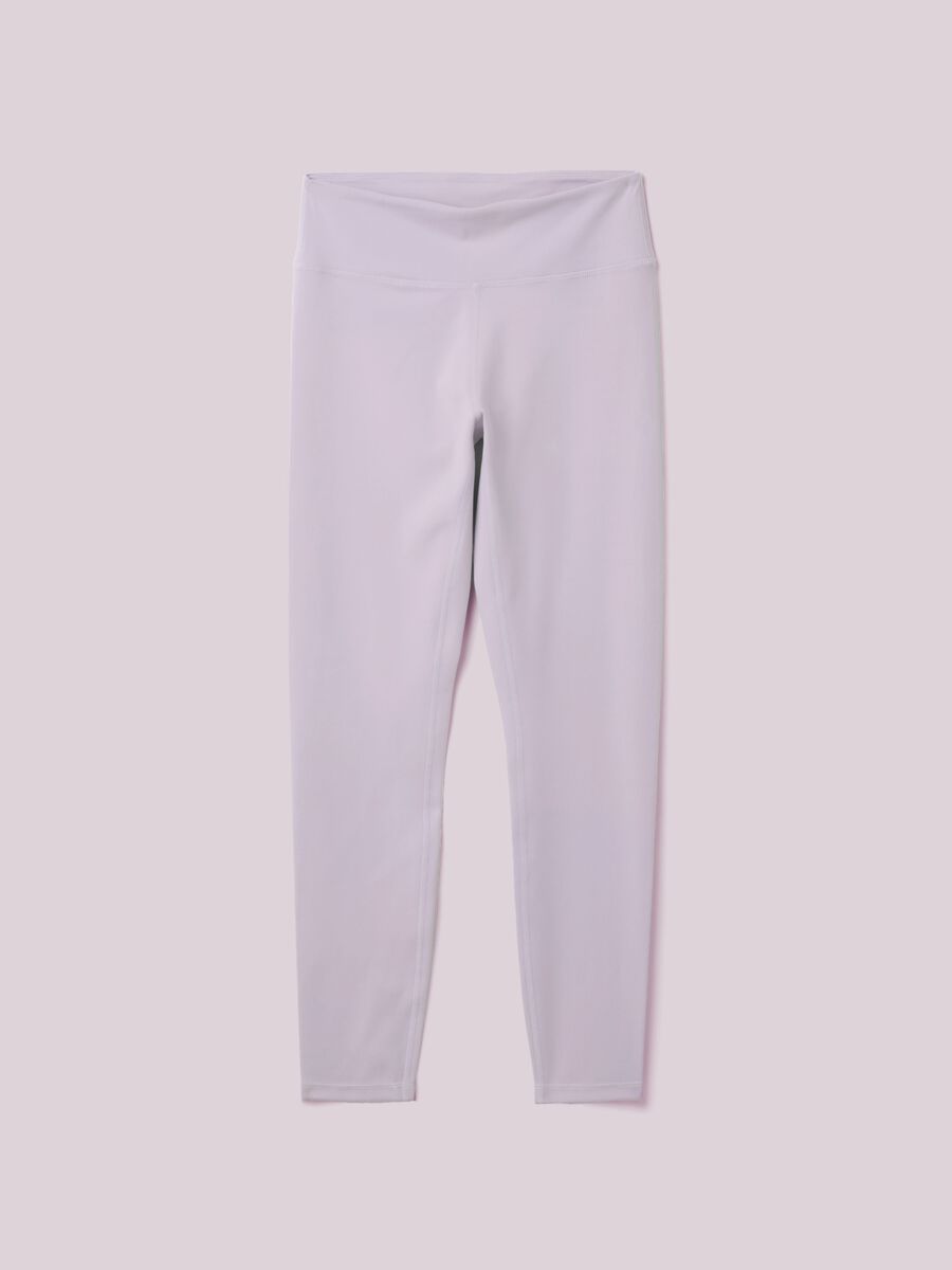 Leggings a vita alta in tessuto tecnico ALTAVIA STUDIO _4