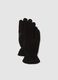 Black fleece gloves_0