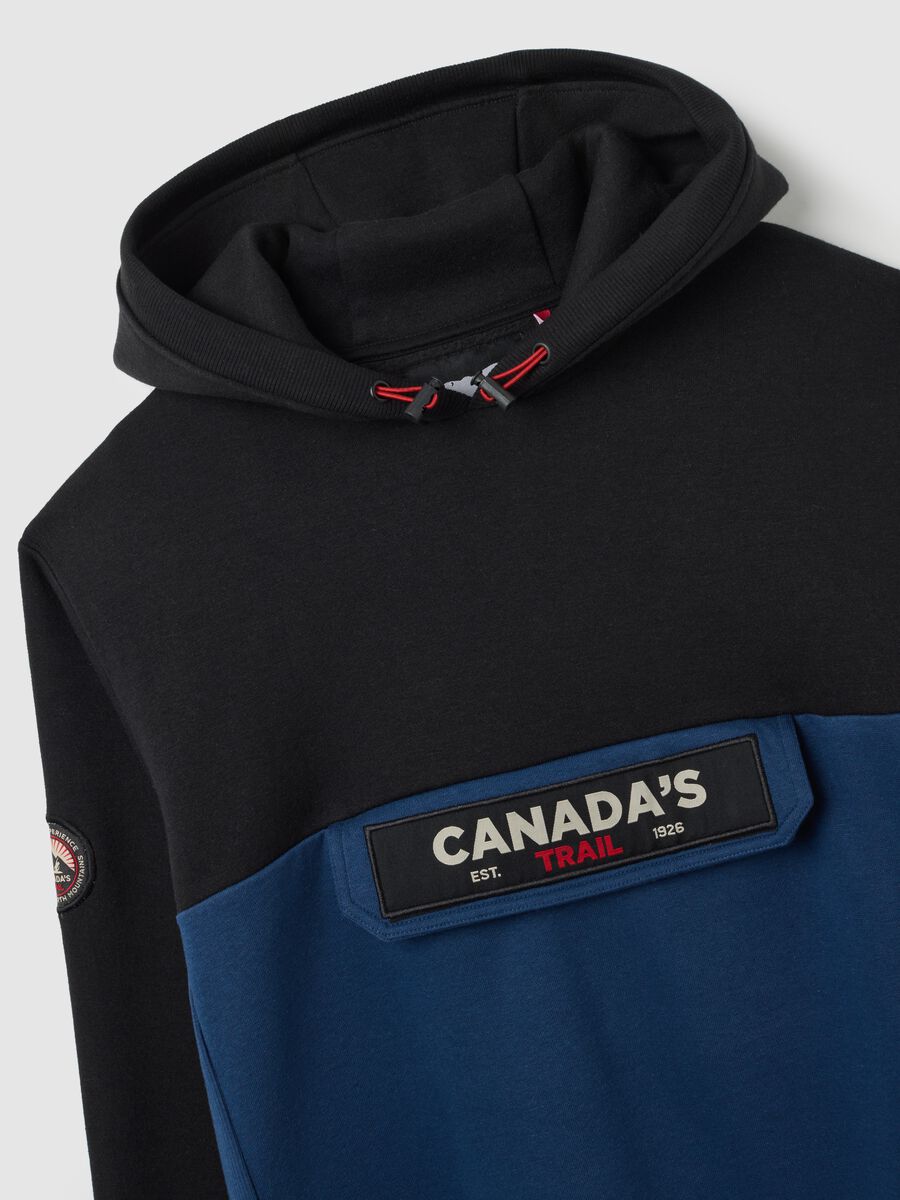 Multicolour cotton blend hoodie_5
