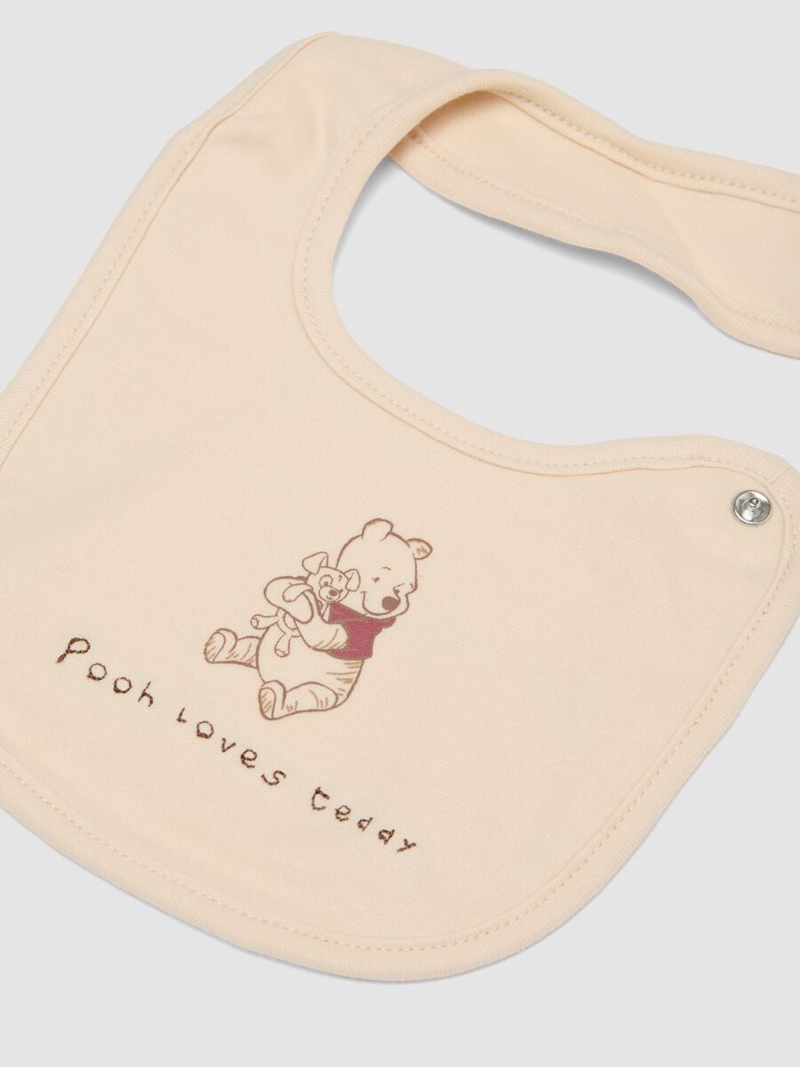 Bipack di bavaglini in puro cotone organico a tema Winnie the Pooh_1