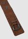 Brown belt with studs_1
