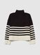 Striped high-neck pullover_4