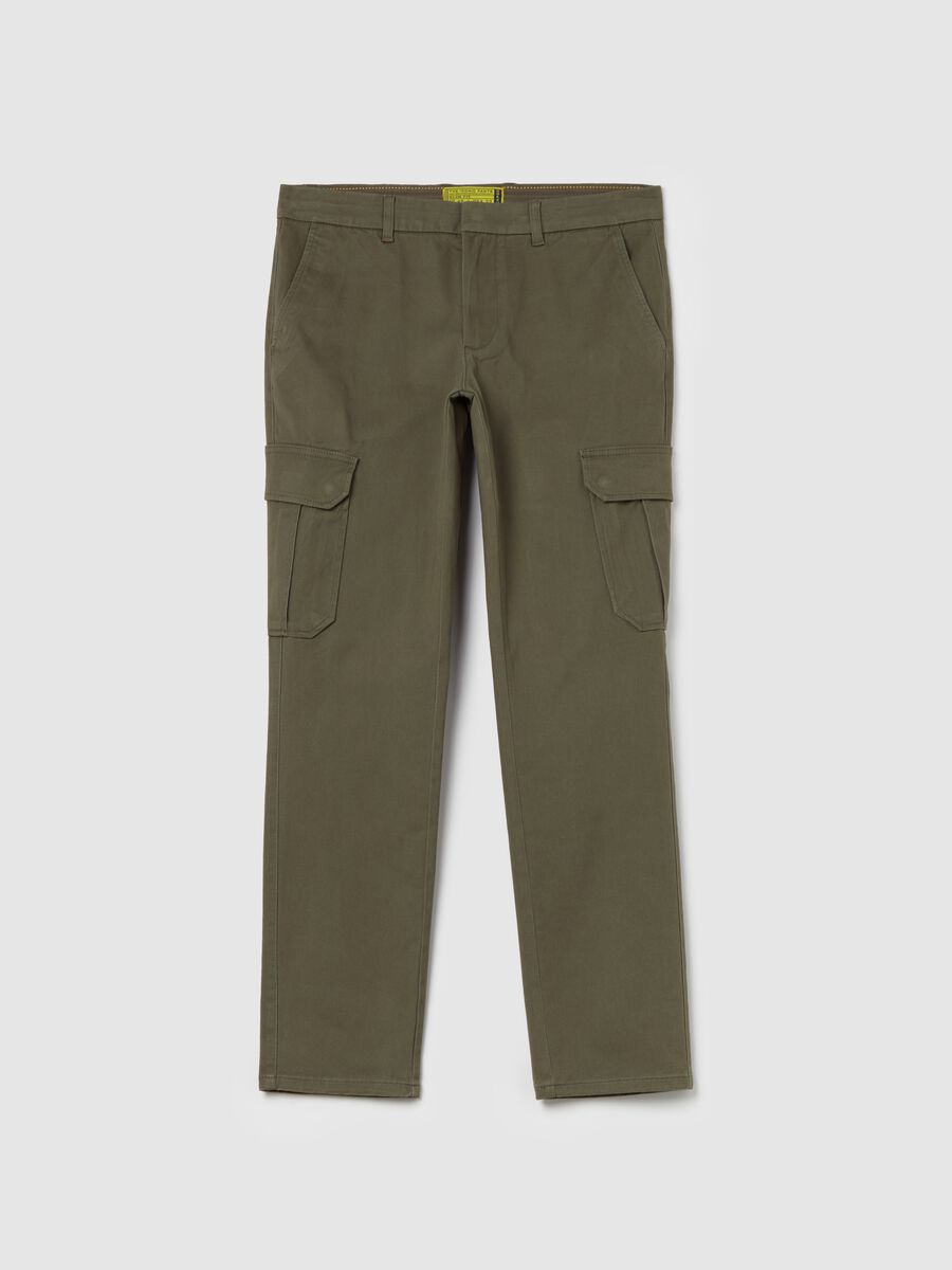 Pantalone cargo slim fit_4