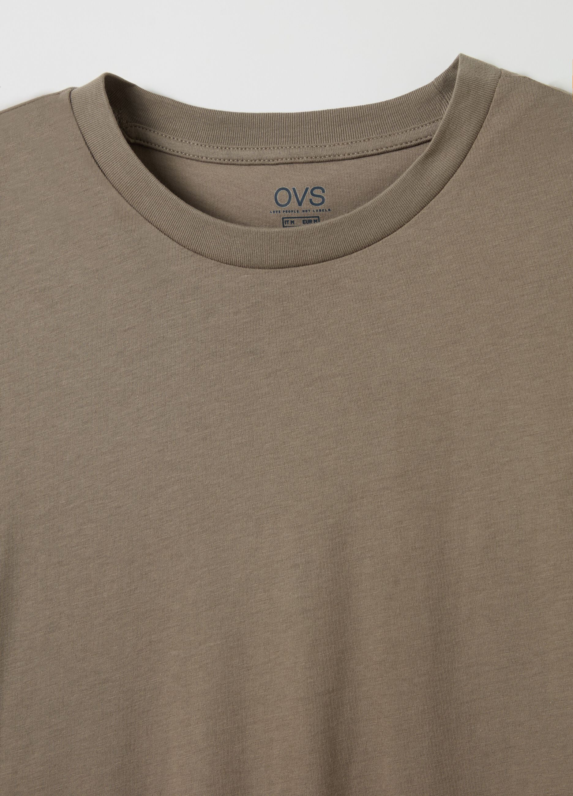 T-shirt regular fit in cotone 