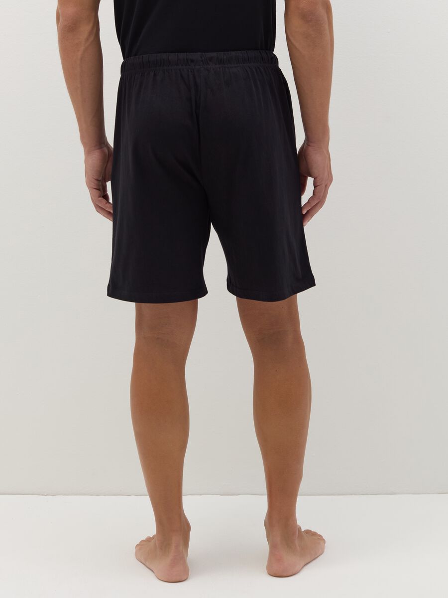 Two-pack pyjama shorts with drawstring_2