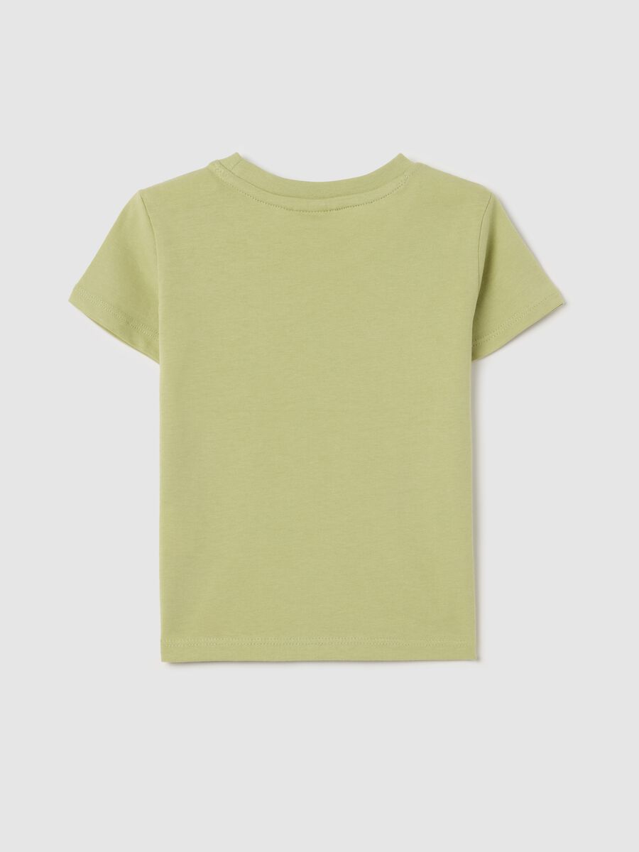 T-shirt in cotone con stampa _1