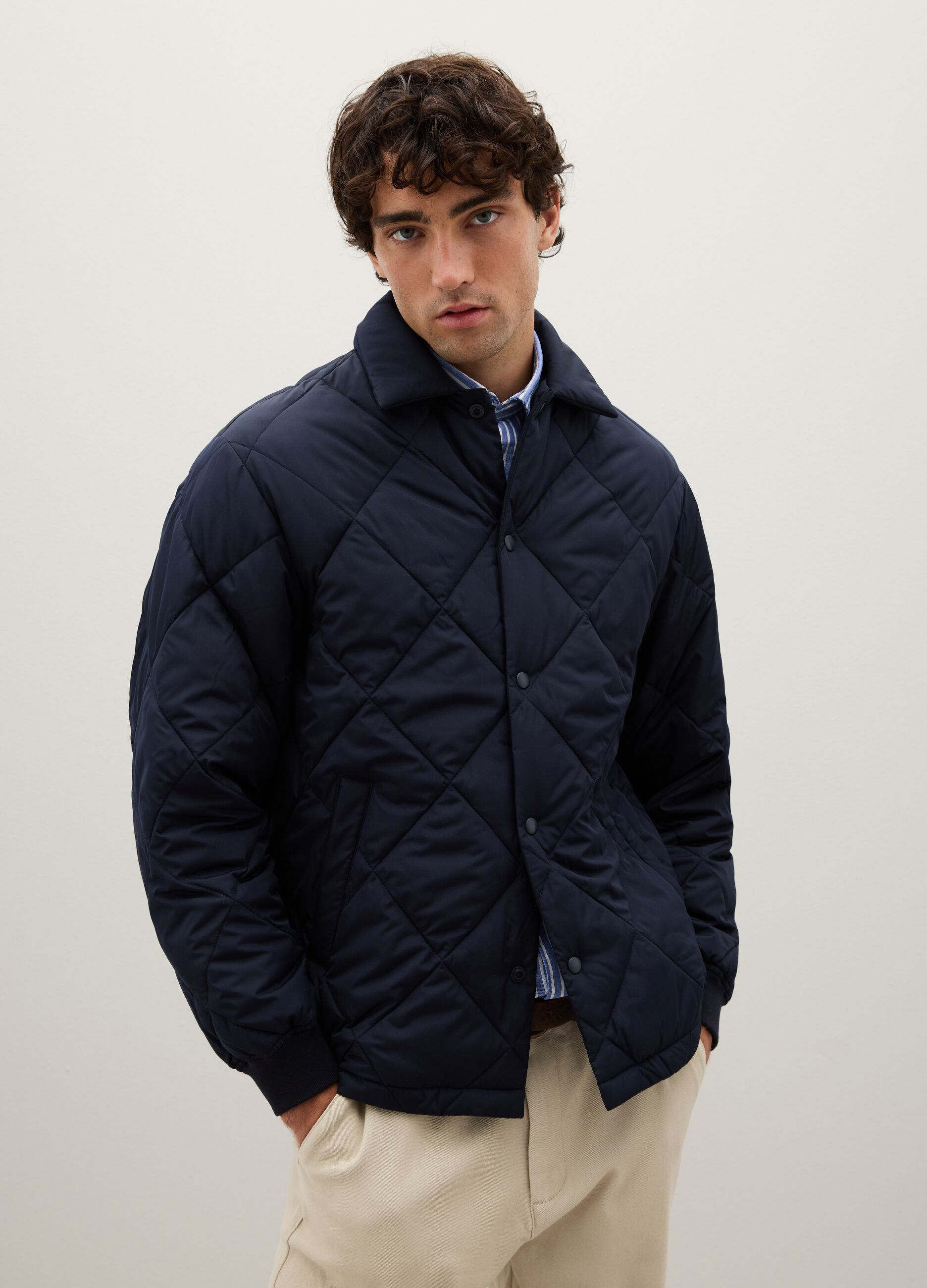 Blue Jacket Regular Fit