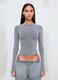 Perfect Long Sleeve Top Washed Grey_3