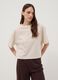 Yellow striped pure cotton T-shirt_2
