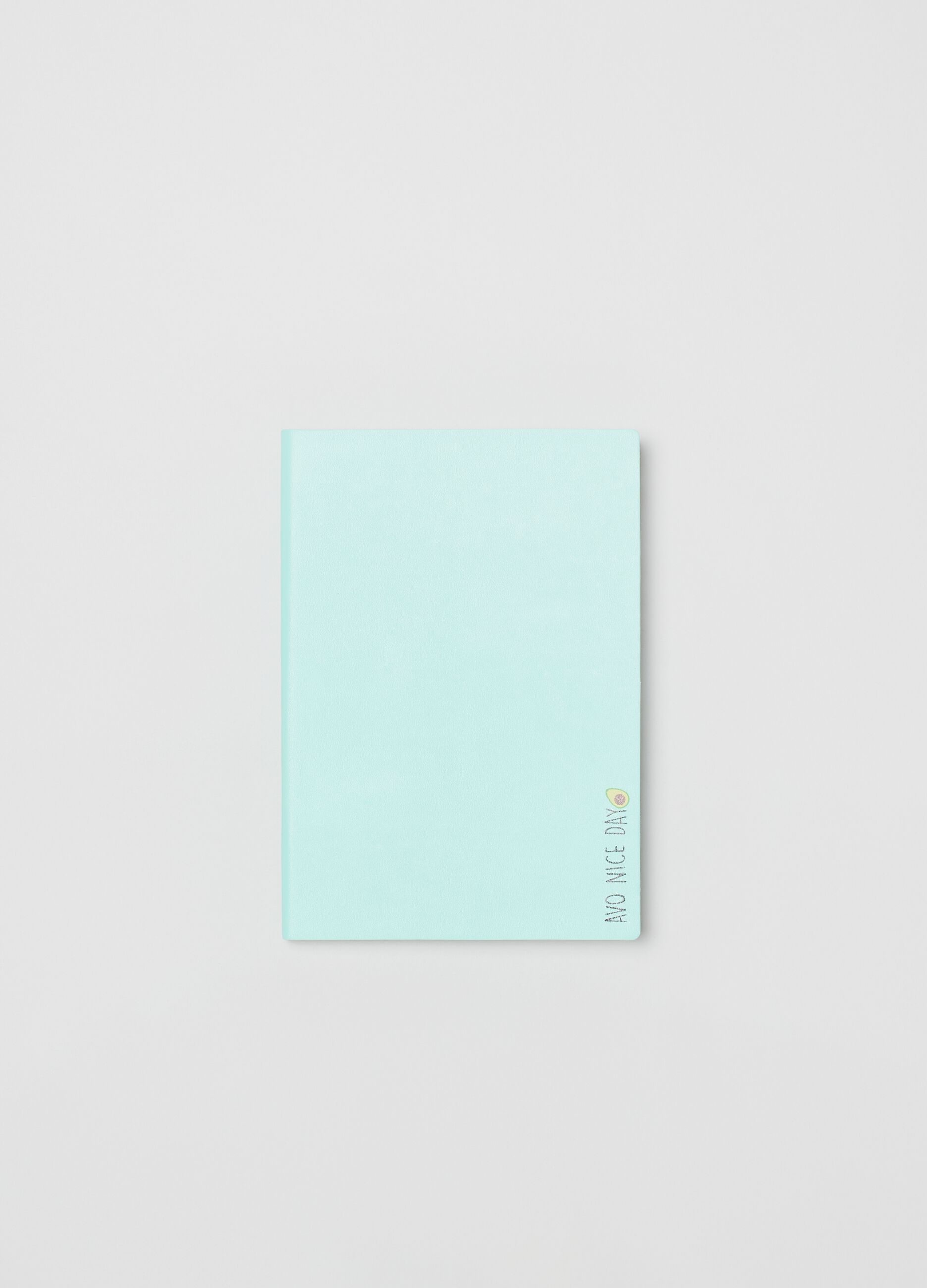 Notebook with lined pages