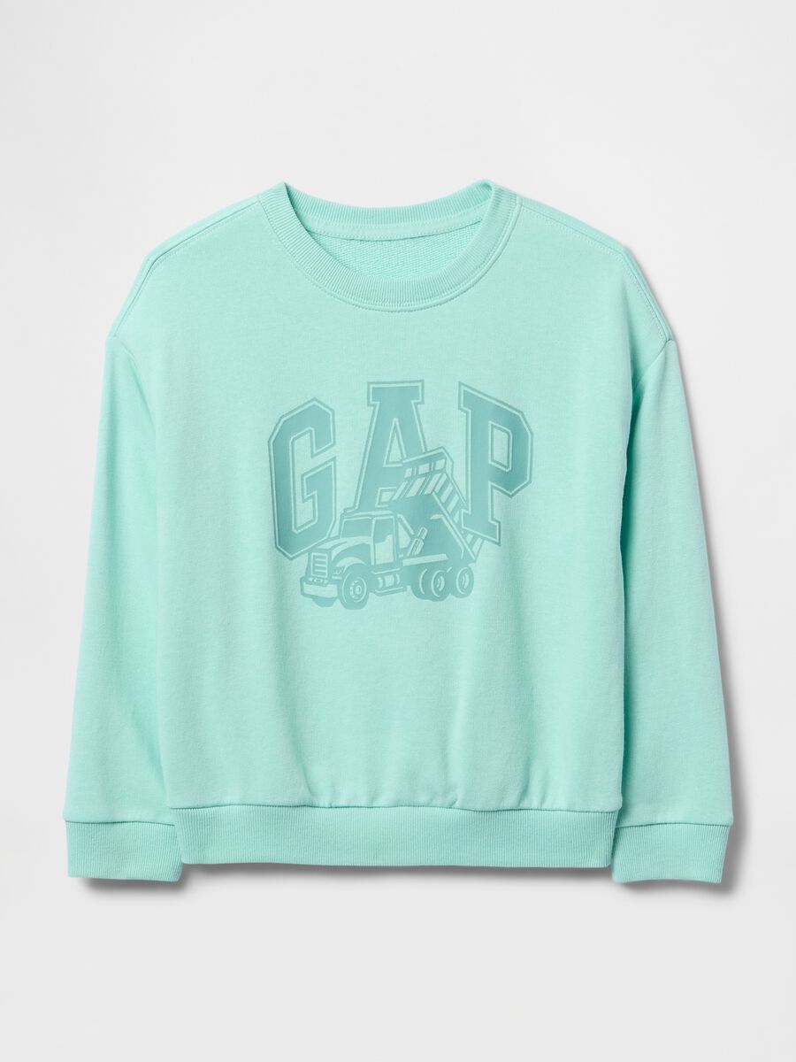 Blue Sweatshirt with GAP Logo_0