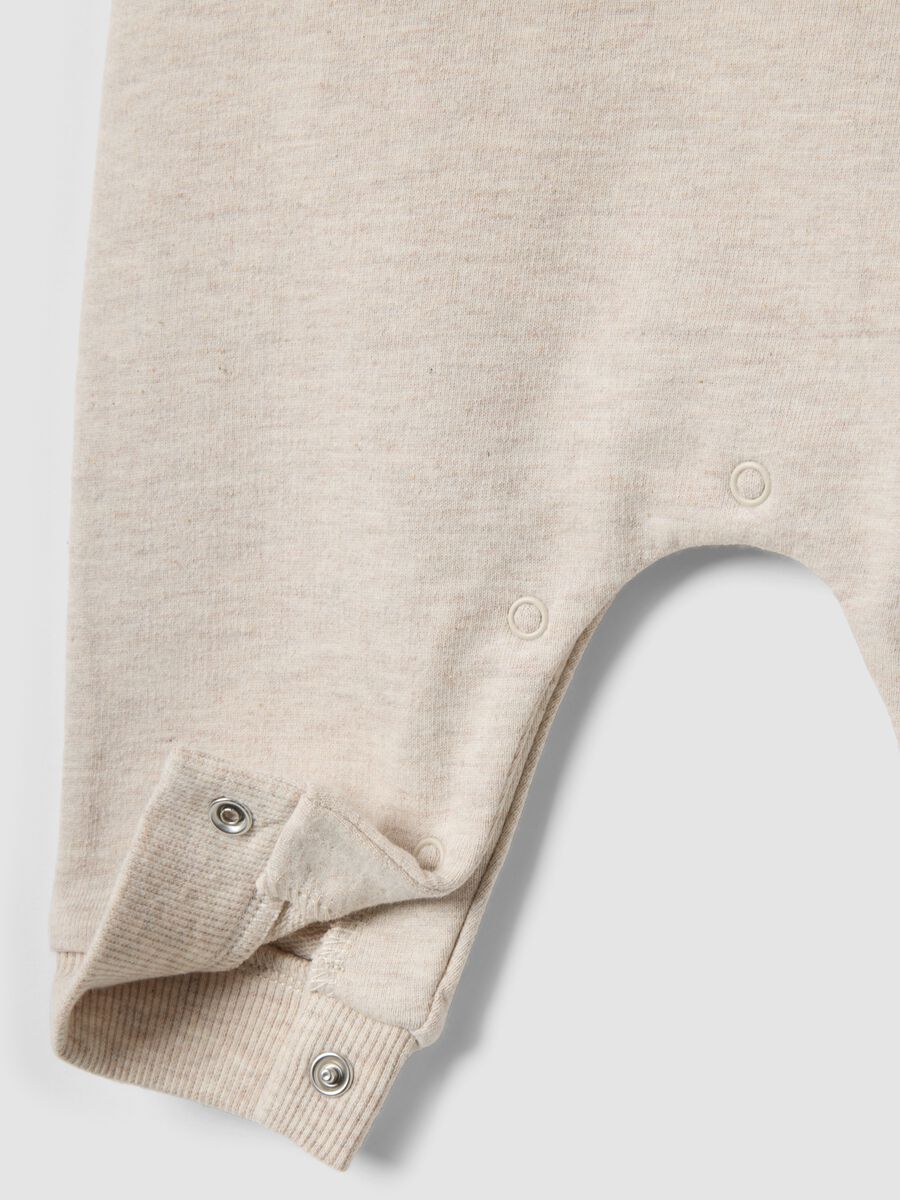 Organic Cotton Beige Baby Suit_3