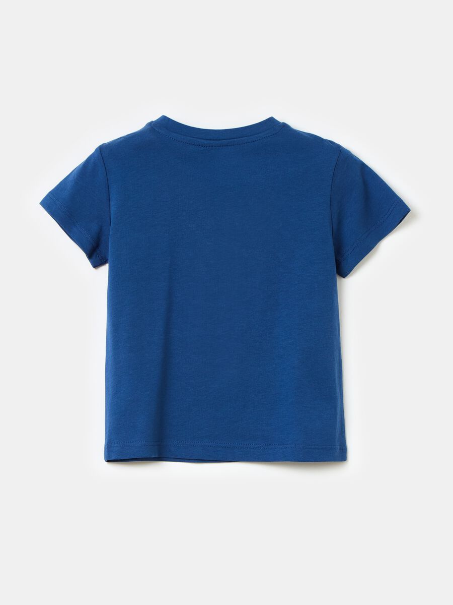 T-shirt in cotone con stampa_1