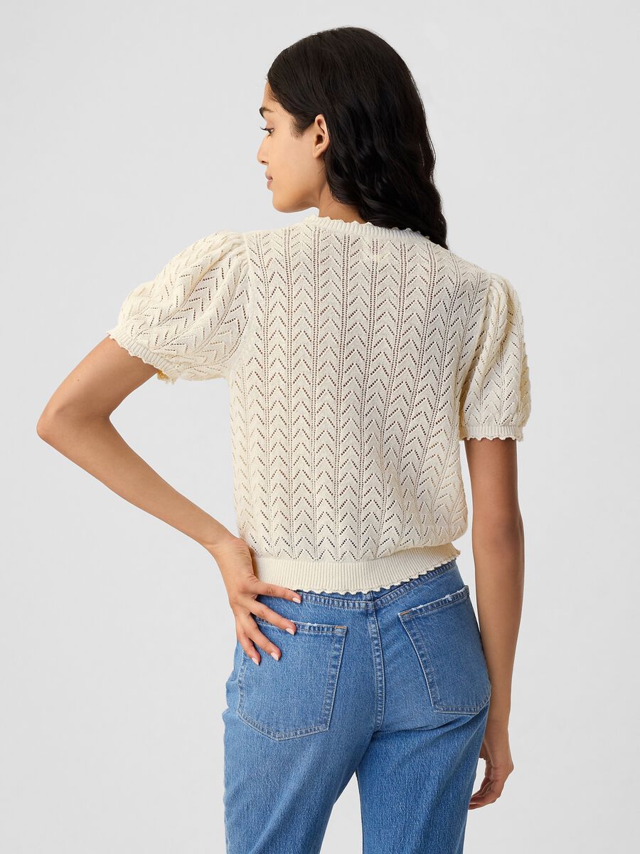 GAP x DÔEN Maglia pointelle_2