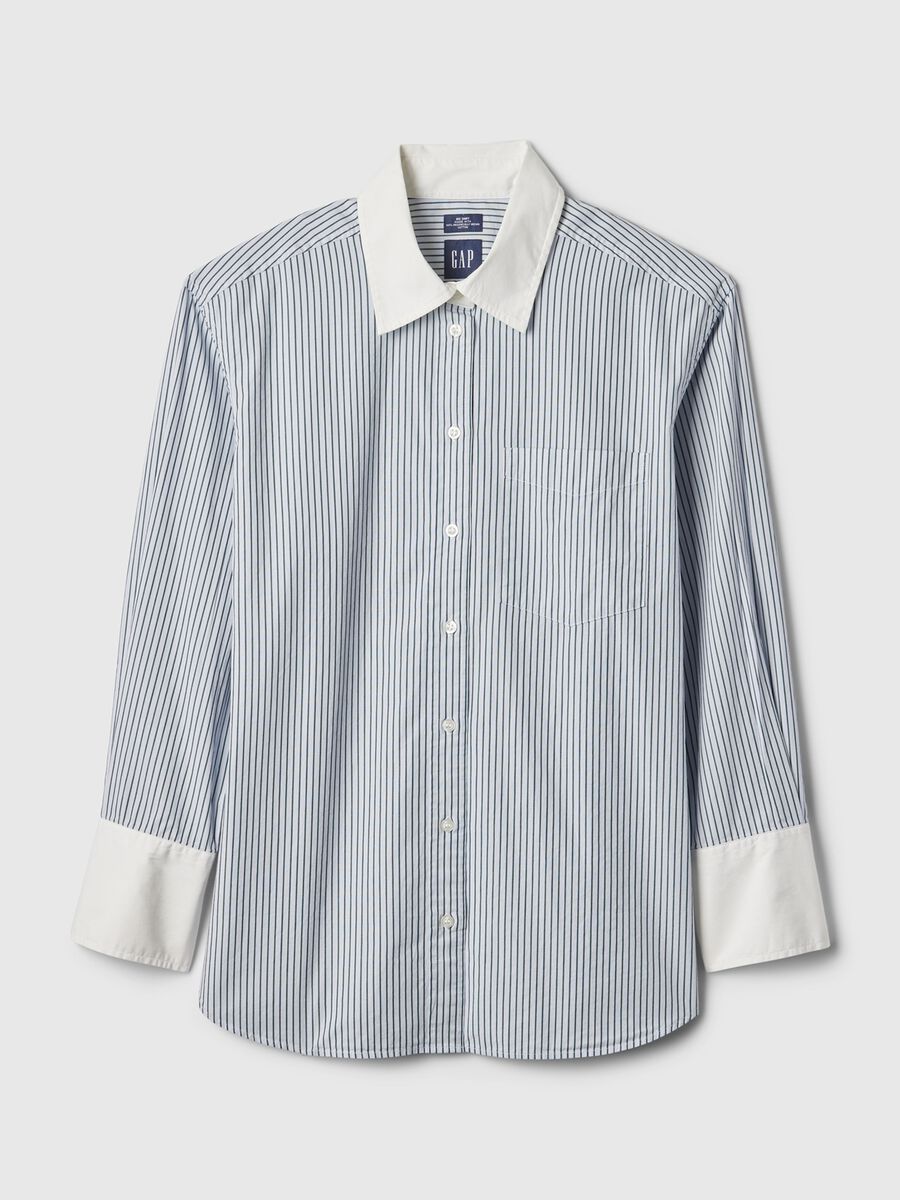Camicia oversize a righe_4