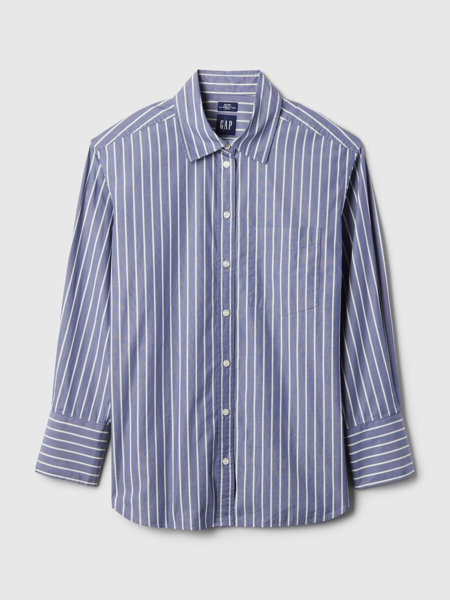 Camicia oversize a righe_4