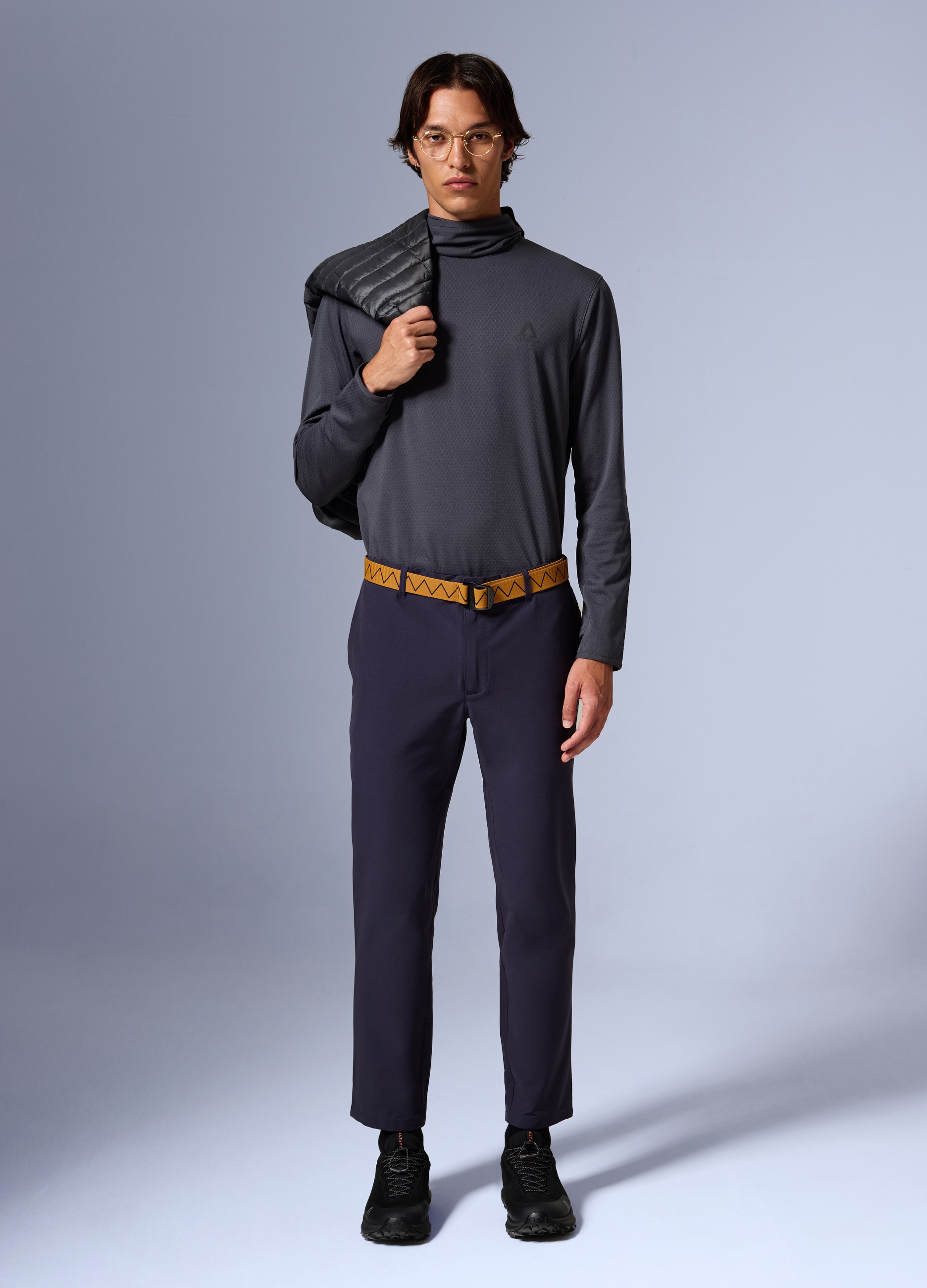 ALTAVIA, Pantaloni Travel Altavia With Deborah Compagnoni, Unisex, Nero, Taglia: S