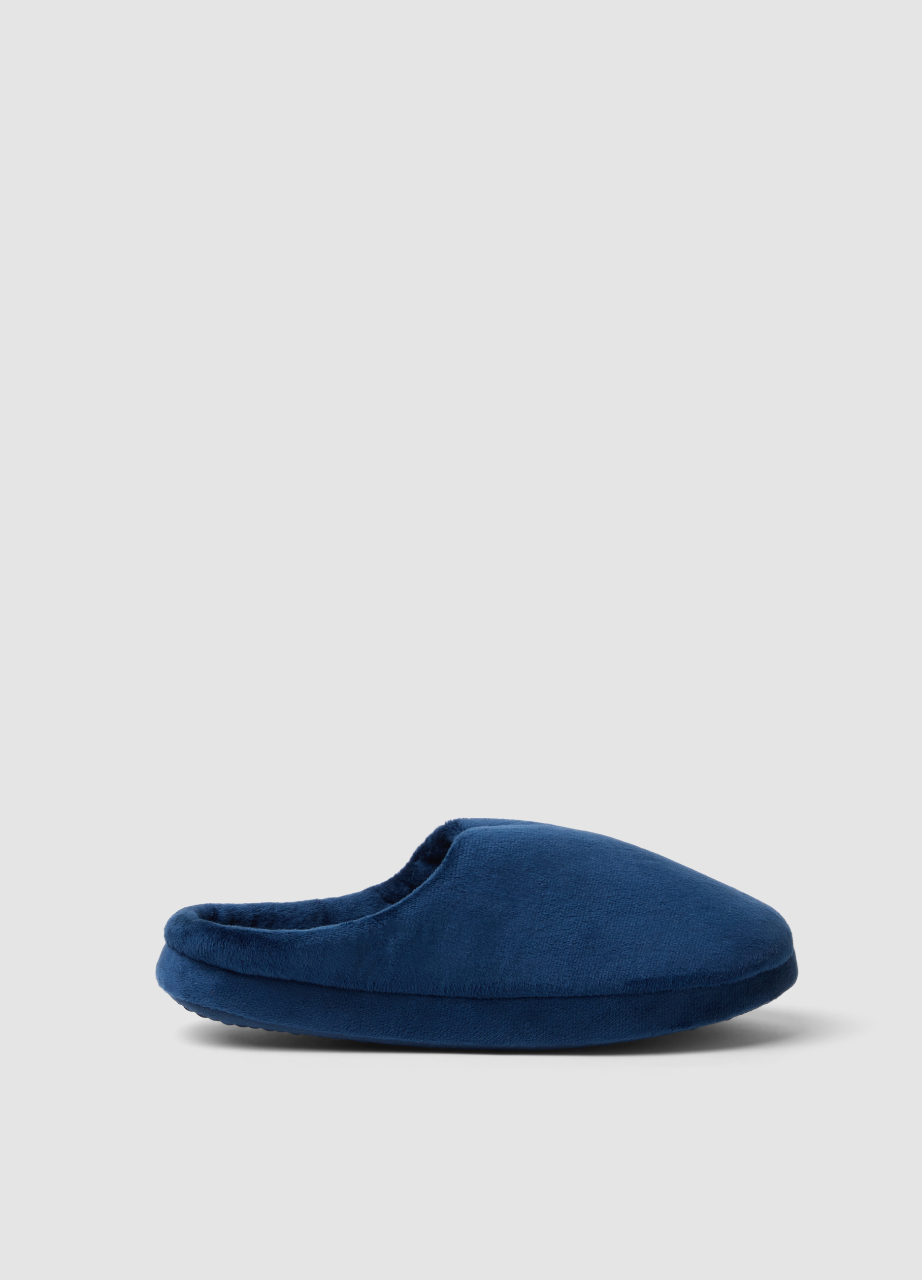 OVS, Pantofole Blu Chiuse Effetto Morbido, Donna, Blu, Taglia: 36-37