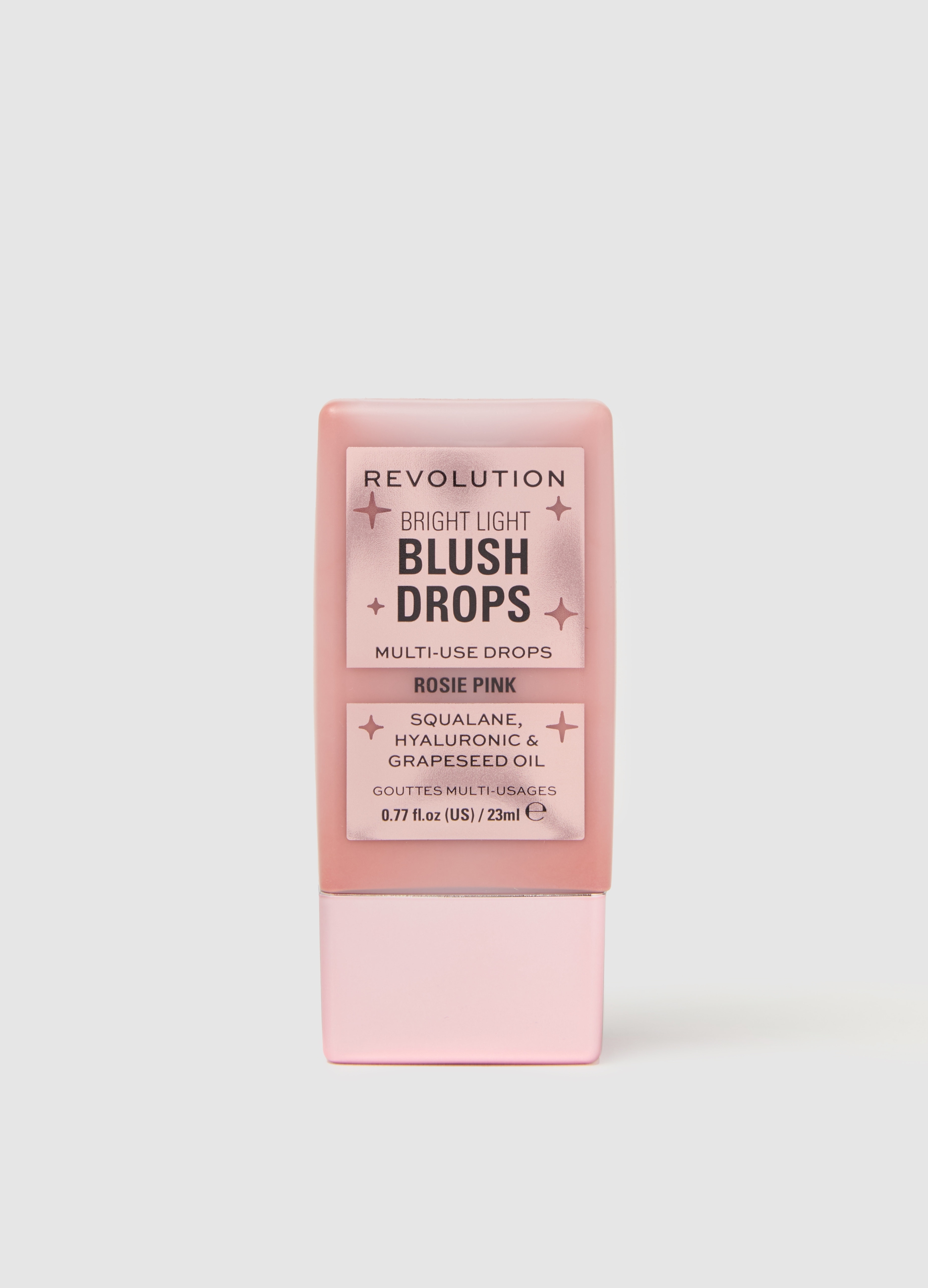 REVOLUTION, Bright Light Blush Drops Pink Rosie Blush Liquido, Donna, Rosa, Taglia: FASUL