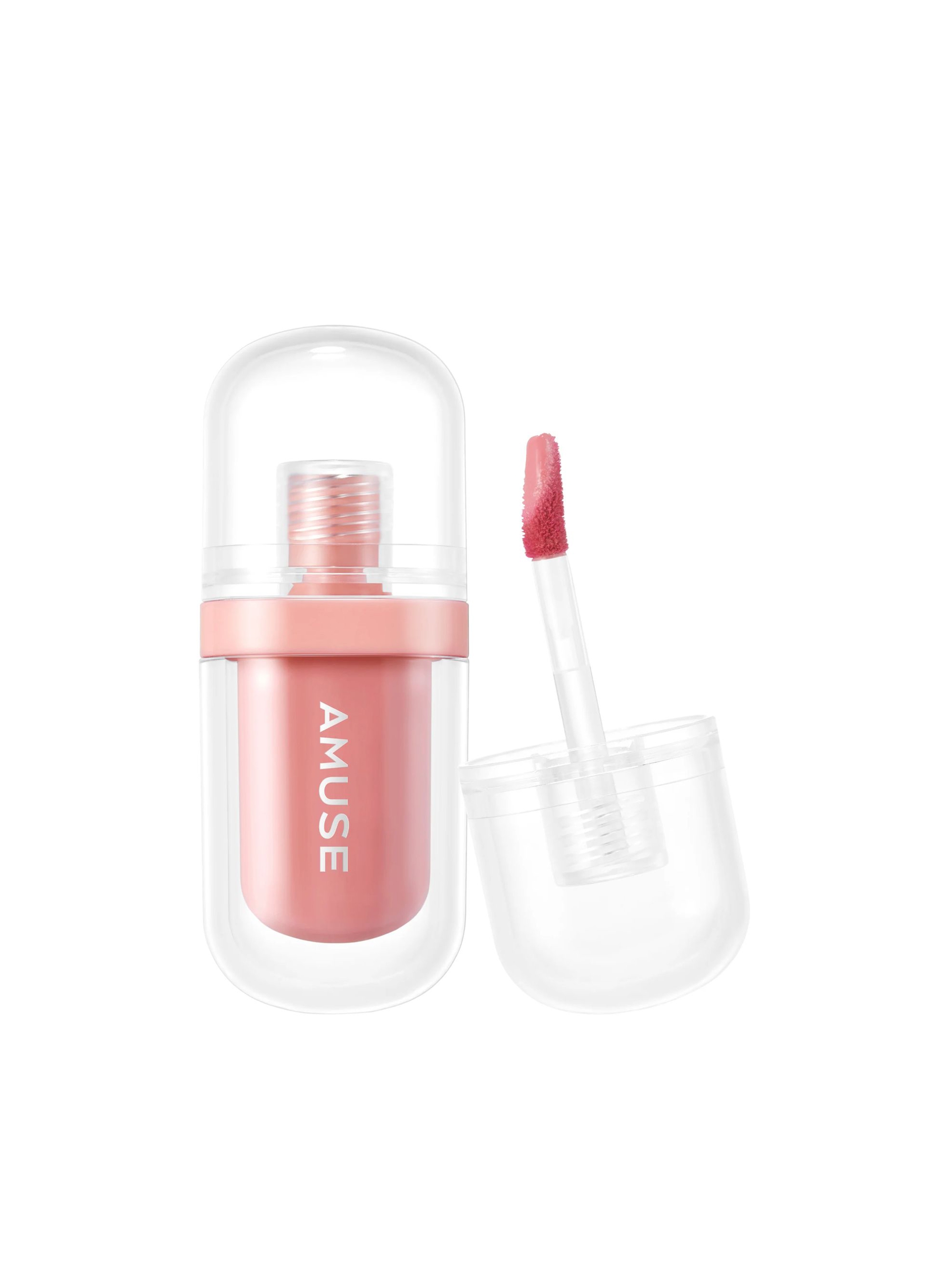 AMUSE, Tinta Labbra Dal Fantastico Effetto Glossy. Colore Vibrante E Labbra Idratate Per 12 Ore - Make-up Coreano, Donna, Beige, Taglia: FASUL