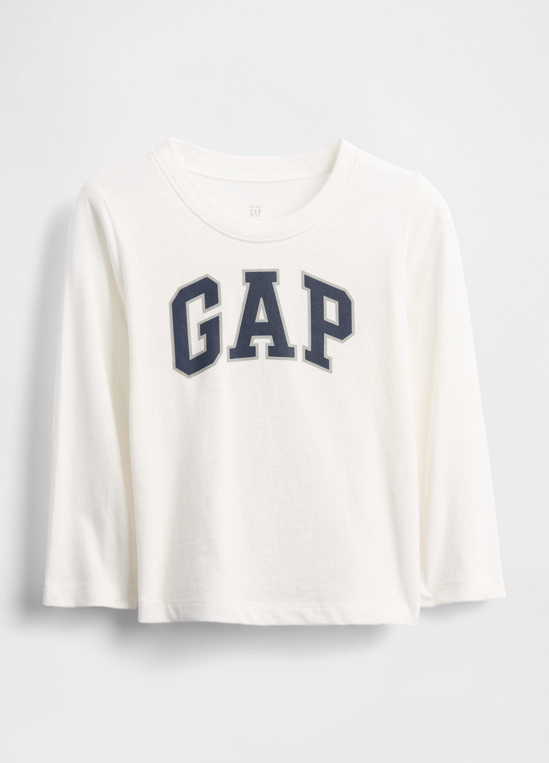 GAP KIDS, T-shirt A Maniche Lunghe In Cotone, Bambino, Rosso, Taglia: 5Y/107-114