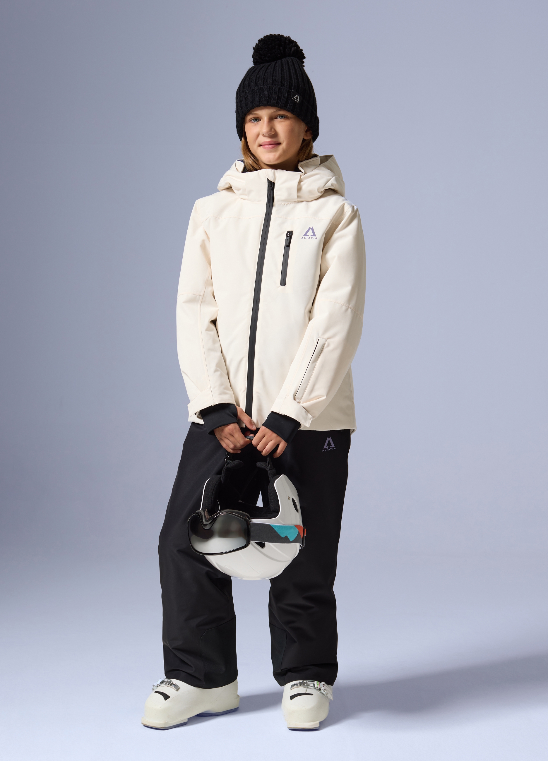 ALTAVIA, Pantaloni Da Sci Con Bretelle Altavia With Deborah Compagnoni, Unisex, Nero, Taglia: 8