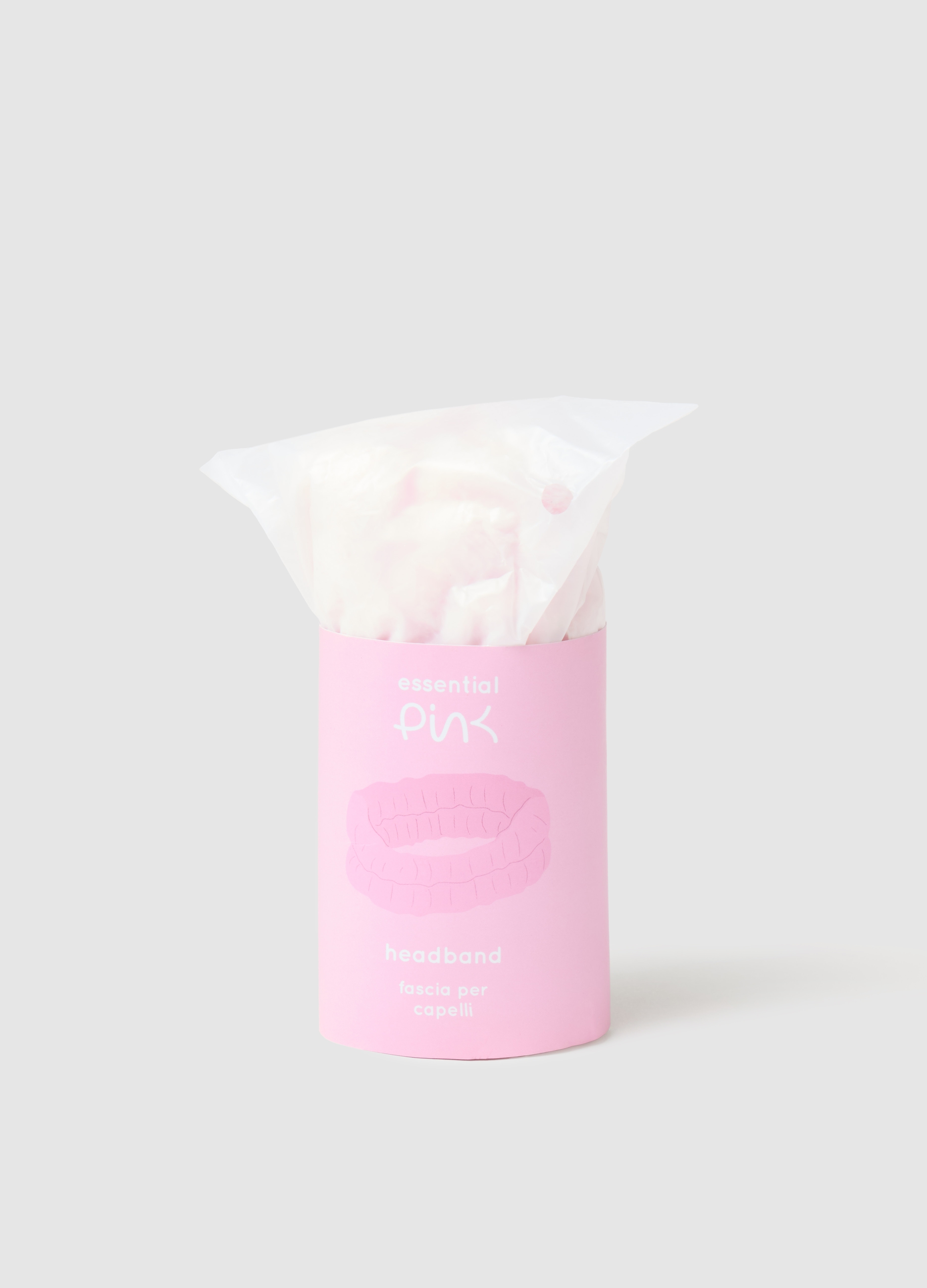 ESSENTIAL PINK , Fascia Per Capelli, Donna, Trasparente, Taglia: FASUL