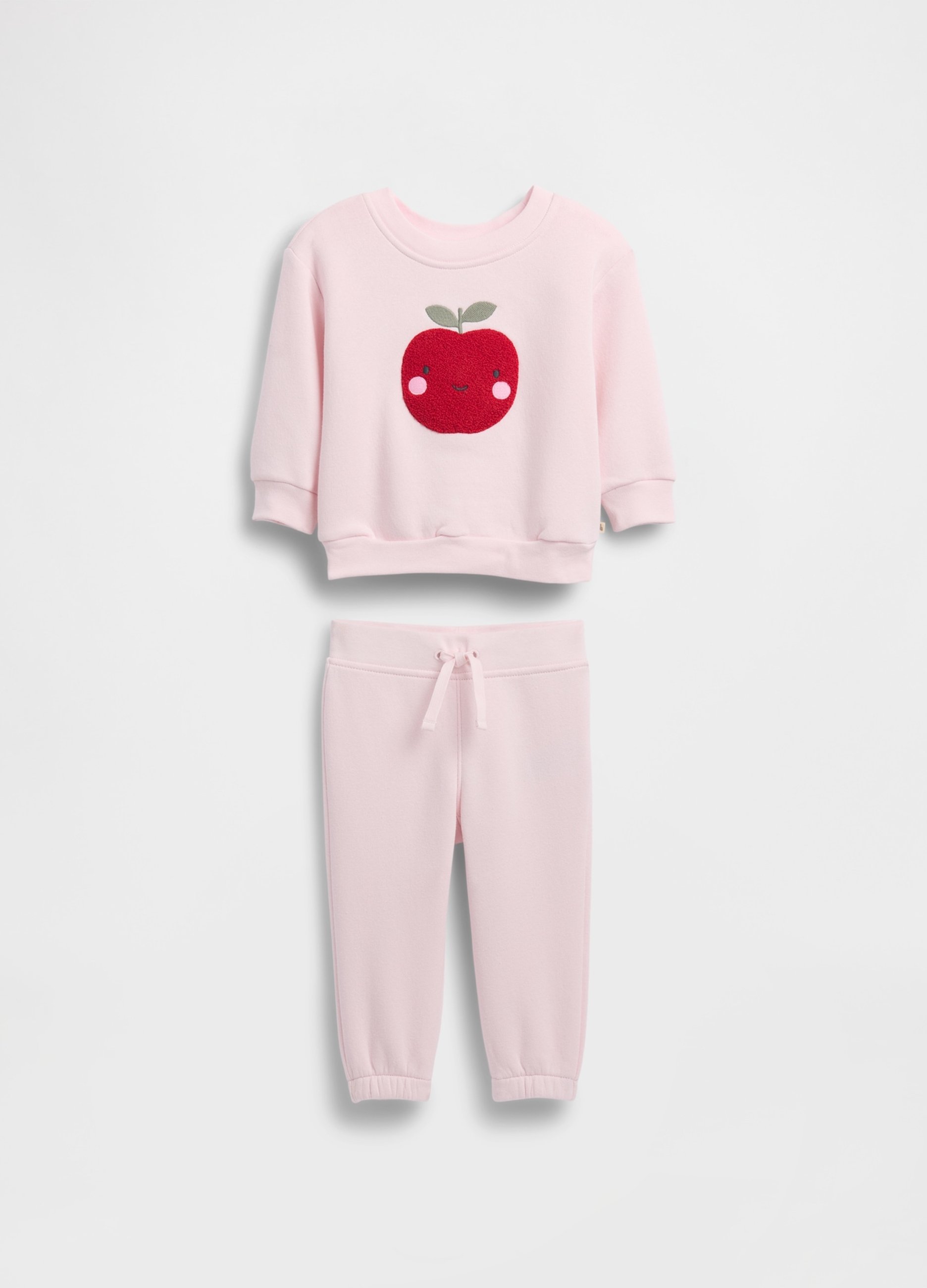 GAP KIDS, Set Con Felpa E Pantaloni, Unisex, Rosa, Taglia: 0-3M/46-58