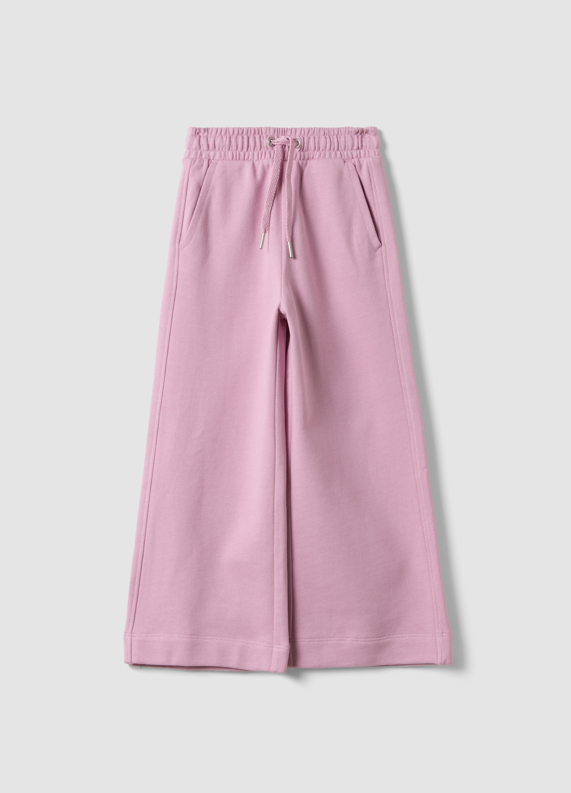 OVS KIDS, Pantaloni Culotte Rosa In Puro Cotone Organico Per Bambina, Rosa, Taglia: 5-6